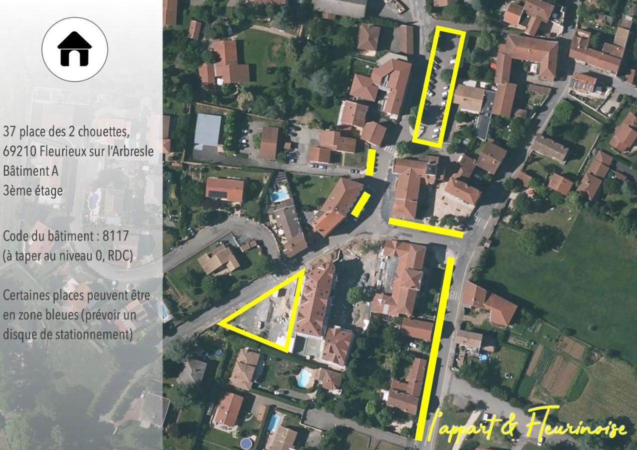 Appart&Fleurinoise logement neuf climatisé avec ascenseur Fleurieux-sur-lʼArbresle Extérieur photo